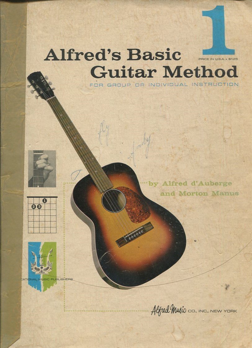ALFRED'S BASIC GUITAR METHOD BOOK 1 /BEST AND EASIEST!! /**RARE** (Paperback)