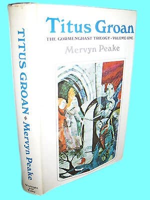Rare Antique Titus Groan Mervyn Peake Gormenghast 1st Revised & Illustrated Edition Classic [Hardcover] Mervyn Peake