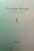 Victorian Review: An Interd...