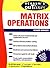 Schaum's Outline of Matrix Operations (Schaum's Outline Series) by Richard Bronson (1988-08-01)