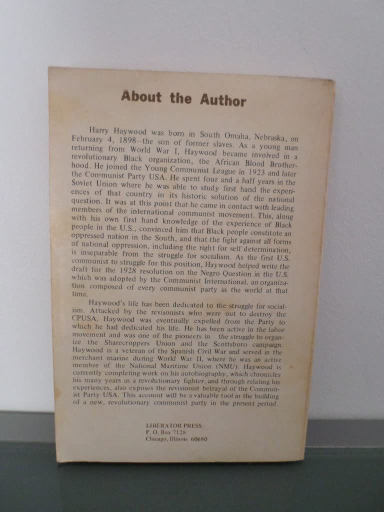 Negro Liberation (Paperback)