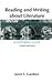Reading and Writing About Literature[with VideoCentral for Literature]