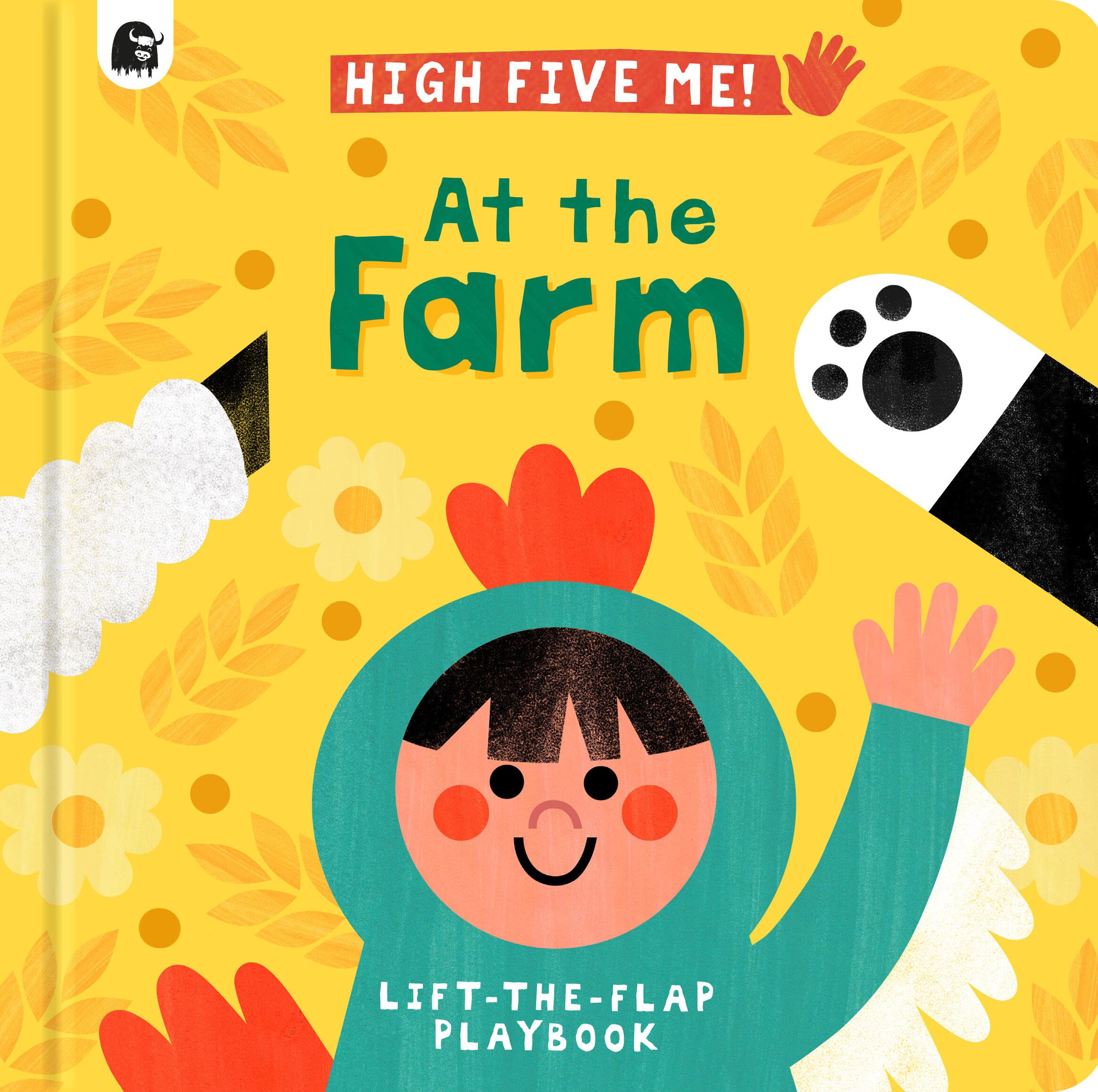 At the Farm: A Lift-the-Flap Playbook (High-Five Me, 2)
