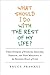 Bruce Frankel'sWhat Should I Do with the Rest of My Life?: True Stories of Finding Success, Passion, and New Meaning in the Second Half of Life [Bargain Price] [Hardcover](2010)
