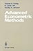 Advanced Econometric Methods by Thomas B. Fomby (1988-12-01)