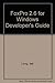 Foxpro 2.6 for Windows Developer's Guide: Developer's Guide by Long, Jeb (1994) Paperback