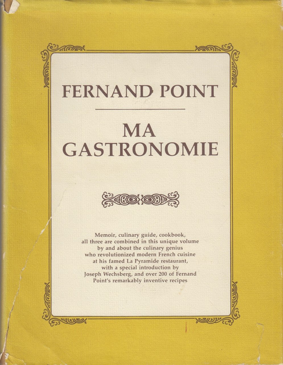 Fernand Point: Ma Gastronomie (Hardcover)