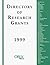 Directory of Research Grant...