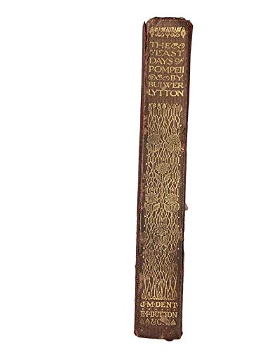 1910 Rare Classic Book "The Last Days of Pompeii" [Hardcover] unknown