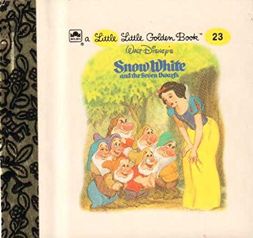 Walt Disney Presents Snow White and the Seven Dwarfs a Little Little Golden Book 23 (Hardcover)