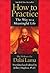 How to Practice (text only) by D. Lama,J. Hopkins