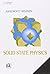 NEW-SOLID STATE PHYSICS,1ST EDN by Neil W. Ashcroft