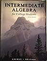 Intermediate Algebra For College Students 5Th Fifth Edition