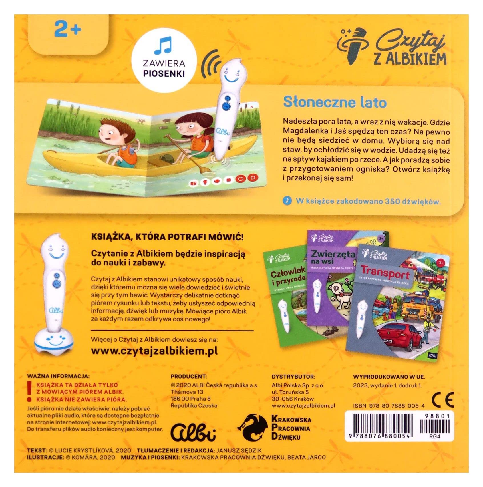 Czytaj z Albikiem. Mini ksiazka. Lato (Hardcover)