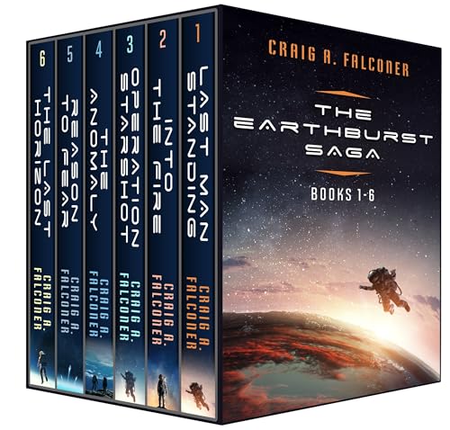 The Earthburst Saga (Sci-Fi Box Set, Complete Books 1-6) (Earthburst Saga Box Sets Book 1)