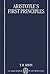 [Aristotle's First Principles (Clarendon Aristotle Series)] [Author: Irwin, Terence H.] [May, 1990]