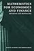 Mathematics for Economics and Finance: Methods and Modelling by Martin Anthony Norman Biggs(1996-07-13)