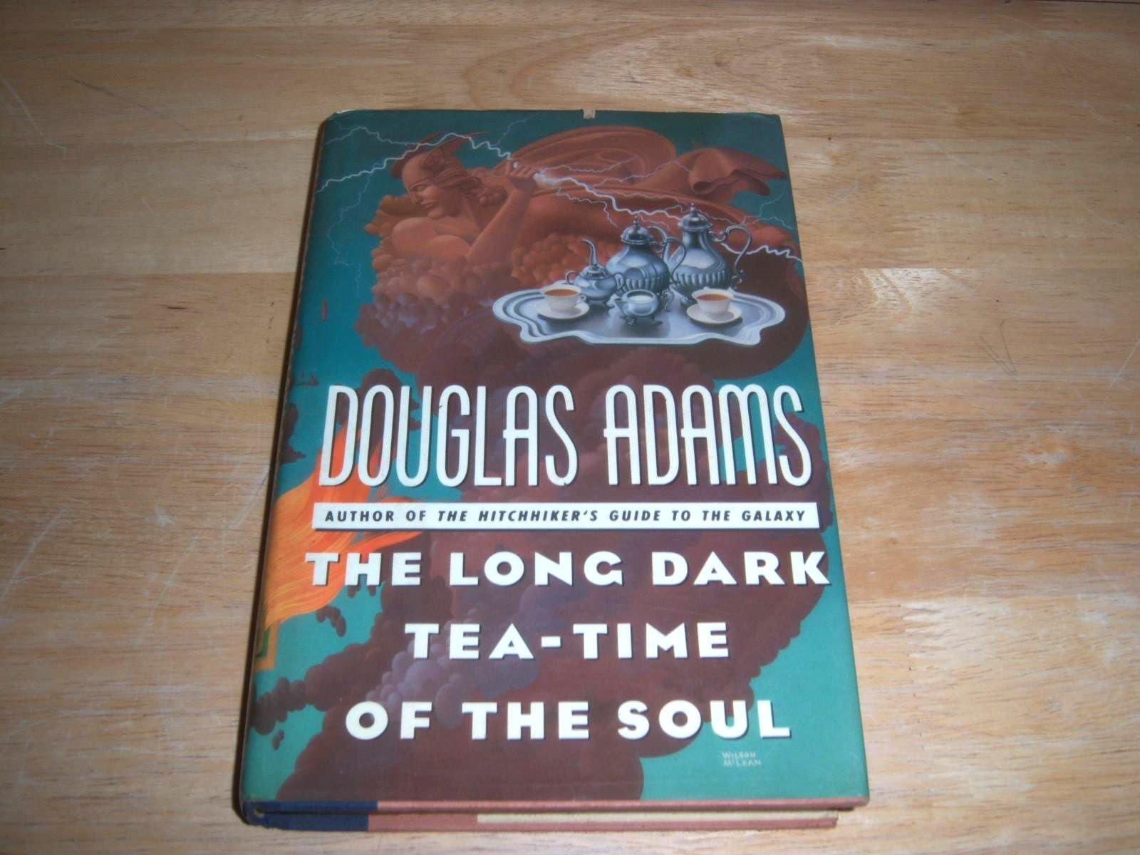 Rare Antique Long Dark Tea Time Soul Douglas Adams Fantasy Science Fiction First Edition