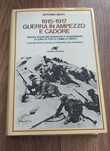 1915-1917, guerra in Ampezzo e Cadore (Contributi per la storia) (Italian Edition)