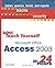 SAMS Teach Yourself Microsoft Office Access 2003 in 24 Hours by Alison Balter (2003-09-11)