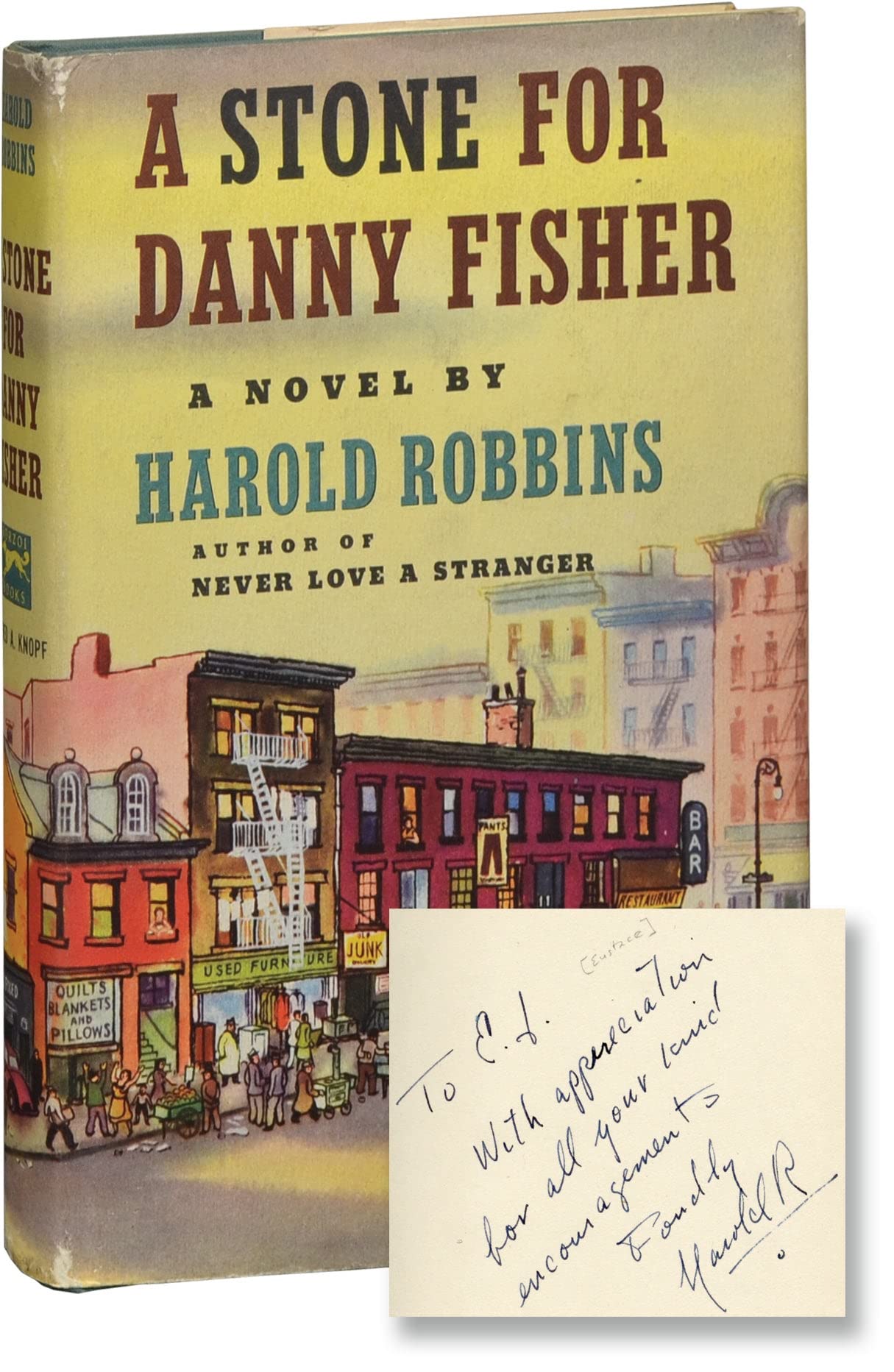 A Stone for Danny Fisher -- Signed