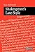 Shakespeare's Late Style by Russ McDonald (2010-02-04)