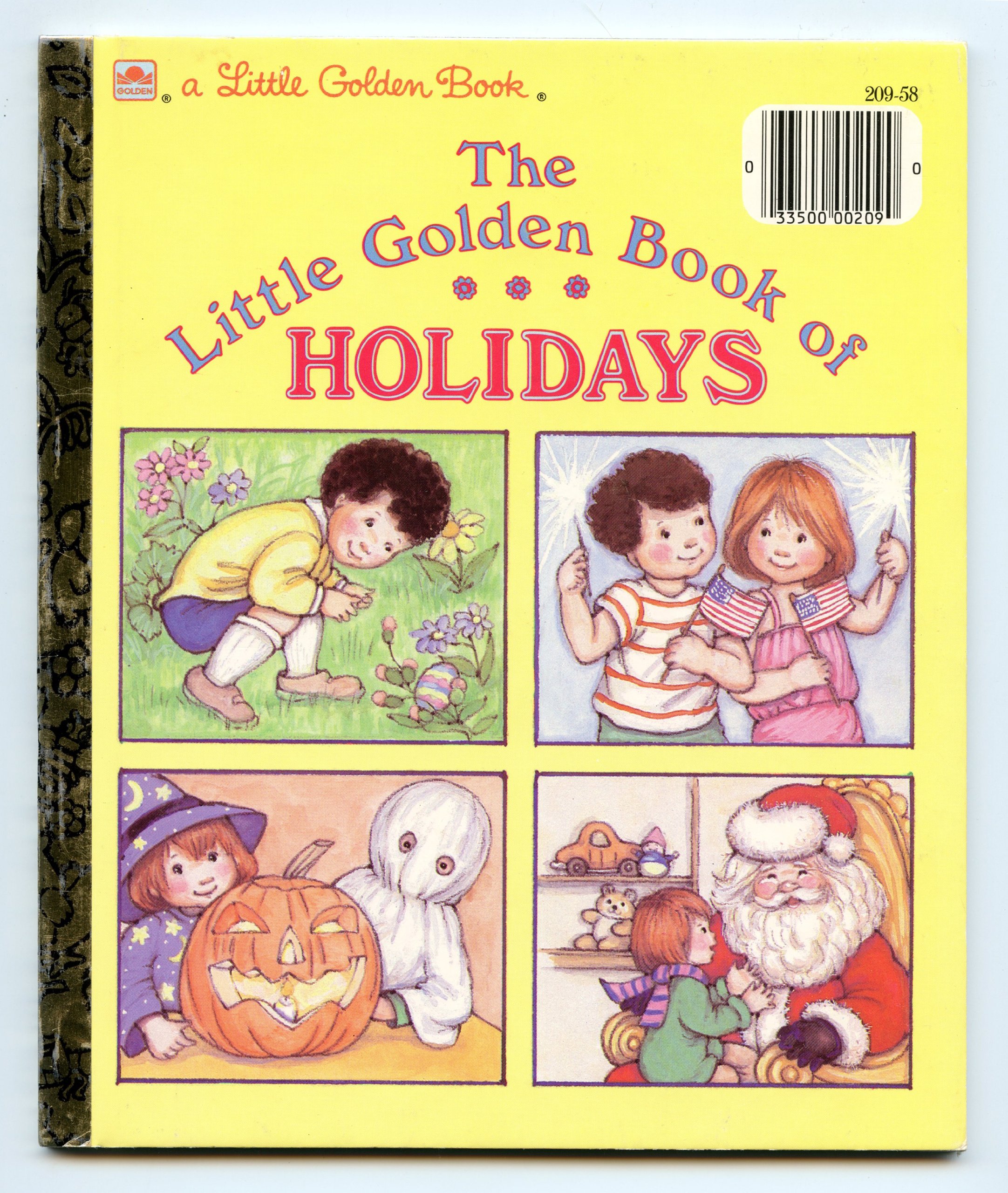 The Little Golden Book Of Holidays (Hardcover)