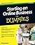Starting an Online Business For Dummies by Greg Holden (2010-07-13)