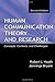 Human Communication Theory and Research: Concepts, Contexts, and Challenges (Routledge Communication Series) by Robert L. Heath (2000-06-01)