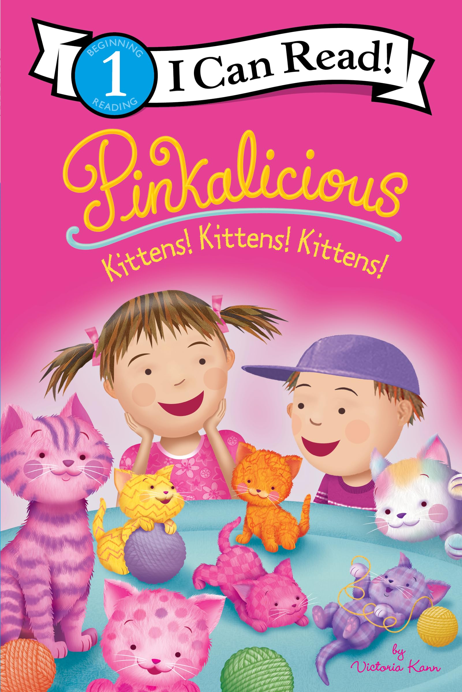 Pinkalicious: Kittens! Kittens! Kittens! (I Can Read Level 1)