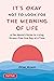 It's Okay Not to Look for the Meaning of Life by Jikisai Minami It's Okay Not to Look for the Meaning of Life by Jikisai Minami