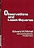 Observations and Least Squares