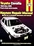 Toyota Corolla 1984 Thru 19...
