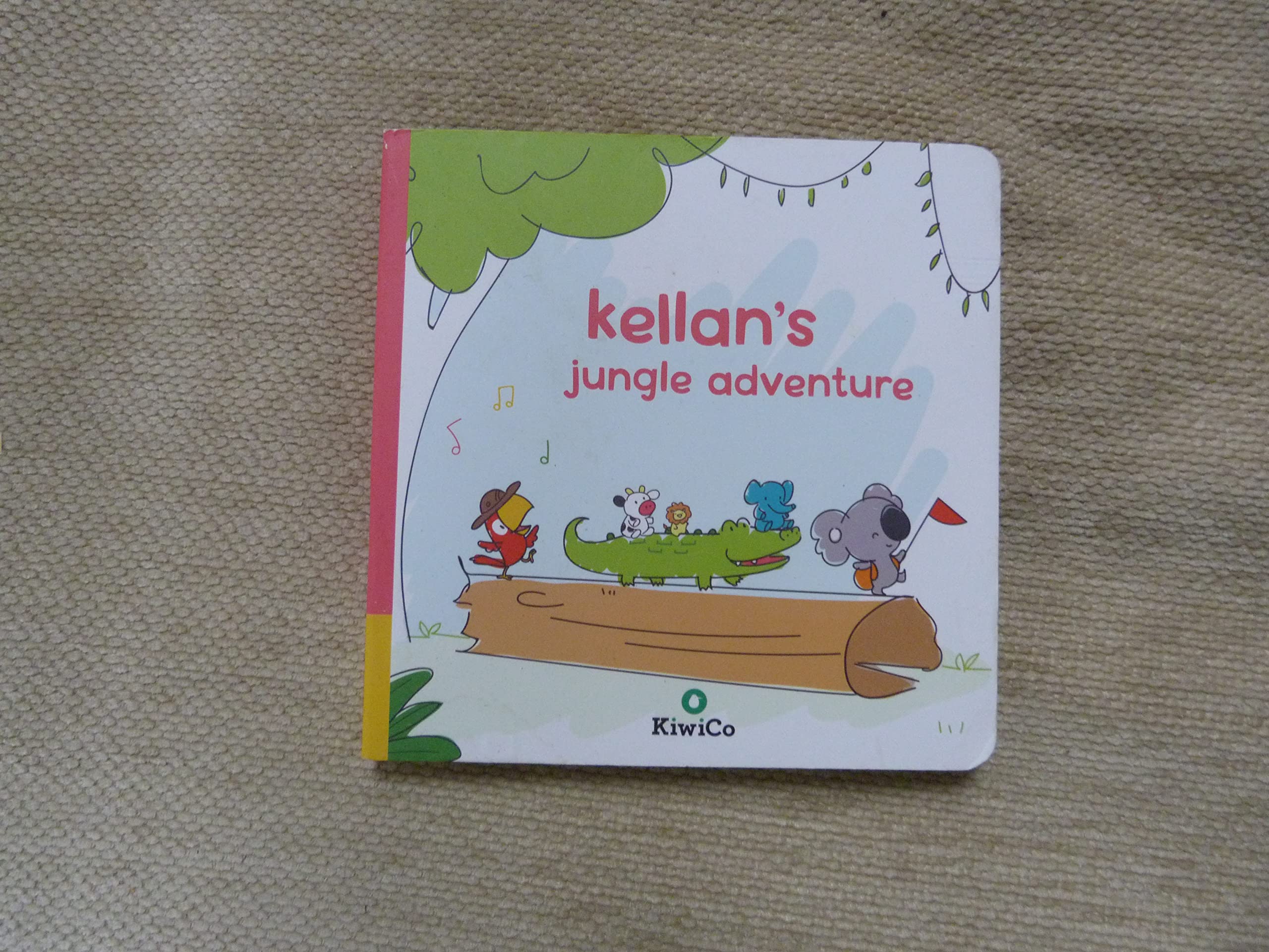 Kellan's Jungle Adventure (Board Book)
