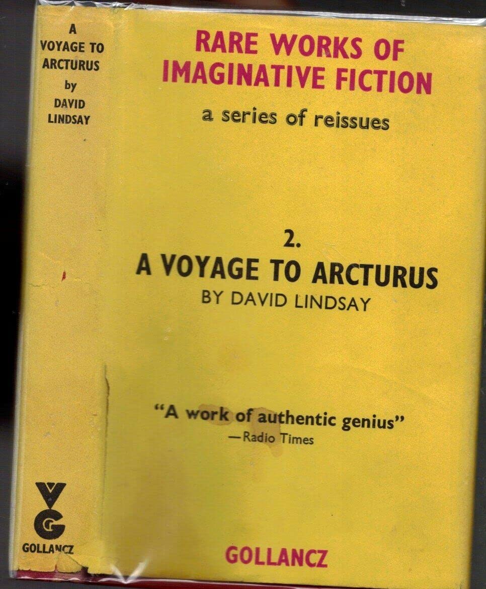 1963 VOYAGE TO ARCTURUS DAVID LINDSAY DUST JACKET FANTASY SCIENCE FICTION W/DJ [Hardcover] DAVID LINDSAY