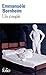 Un Couple de Emmanuèle Bernheim (3 janvier 1995) Poche