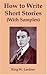 How to Write Short Stories with Samples by Ringgold Wilmer Lardner (2004-11-27)