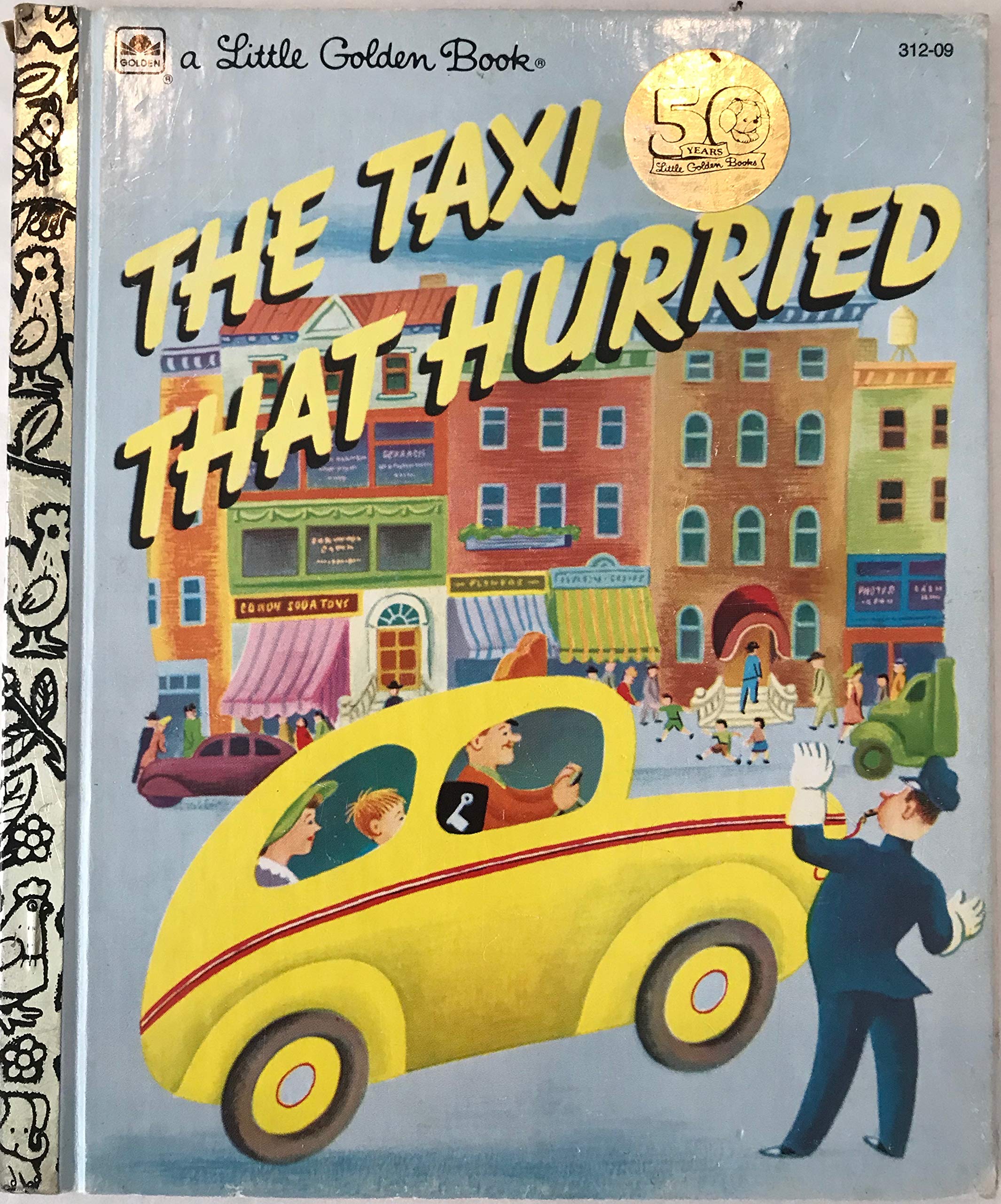 The Taxi That Hurried ( a Little Golden Book )