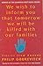 We Wish to Inform You That Tomorrow We Will Be Killed With Our Families by Philip Gourevitch (2000-03-10)