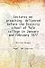Lectures on preaching delivered before the Divinity school of Yale college in January and February 1877 1877 [Hardcover]