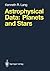 Astrophysical Data I: Planets and Stars by Lang, Kenneth R. (1990) Hardcover