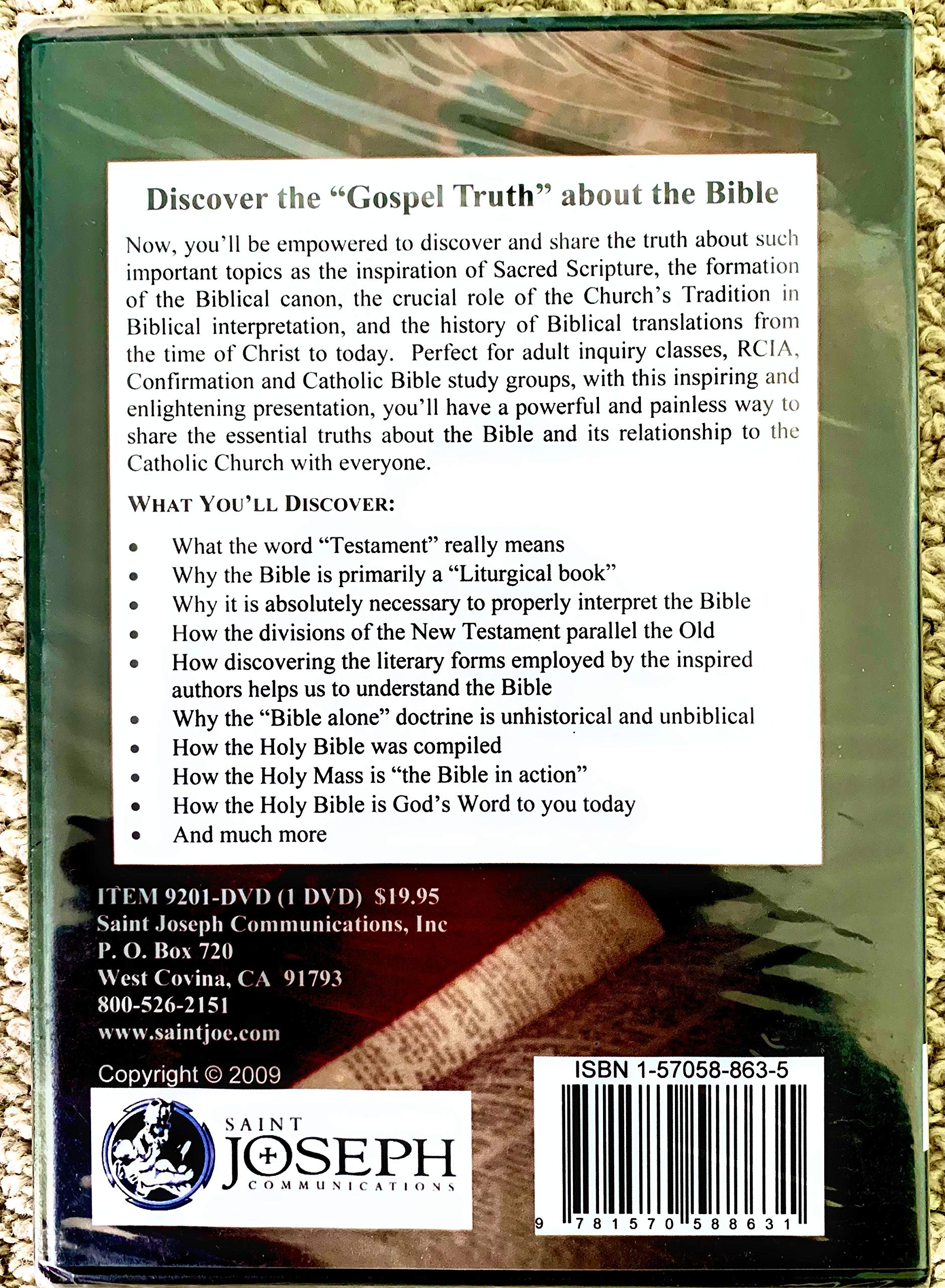 What Every Catholic Needs to Know About the Bible (DVD-ROM)