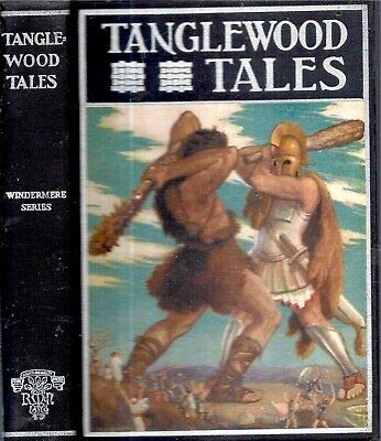 1928 FANTASY TANGLEWOOD TALES COLOR ILLUSTRATED HAWTHORNE GOLDEN FLEECE [Hardcover] Nathaniel Hawthorne