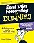 Excel Sales Forecasting For Dummies 1st (first) by Carlberg, Conrad (2005) Paperback