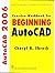 Exercise Workbook for Beginning AutoCAD