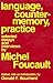 [(Language Counter-Memory Practice: Selected Essays and Interviews)] [Author: Michel Foucault] published on (October, 1980)