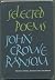 Selected Poems by John Crow...