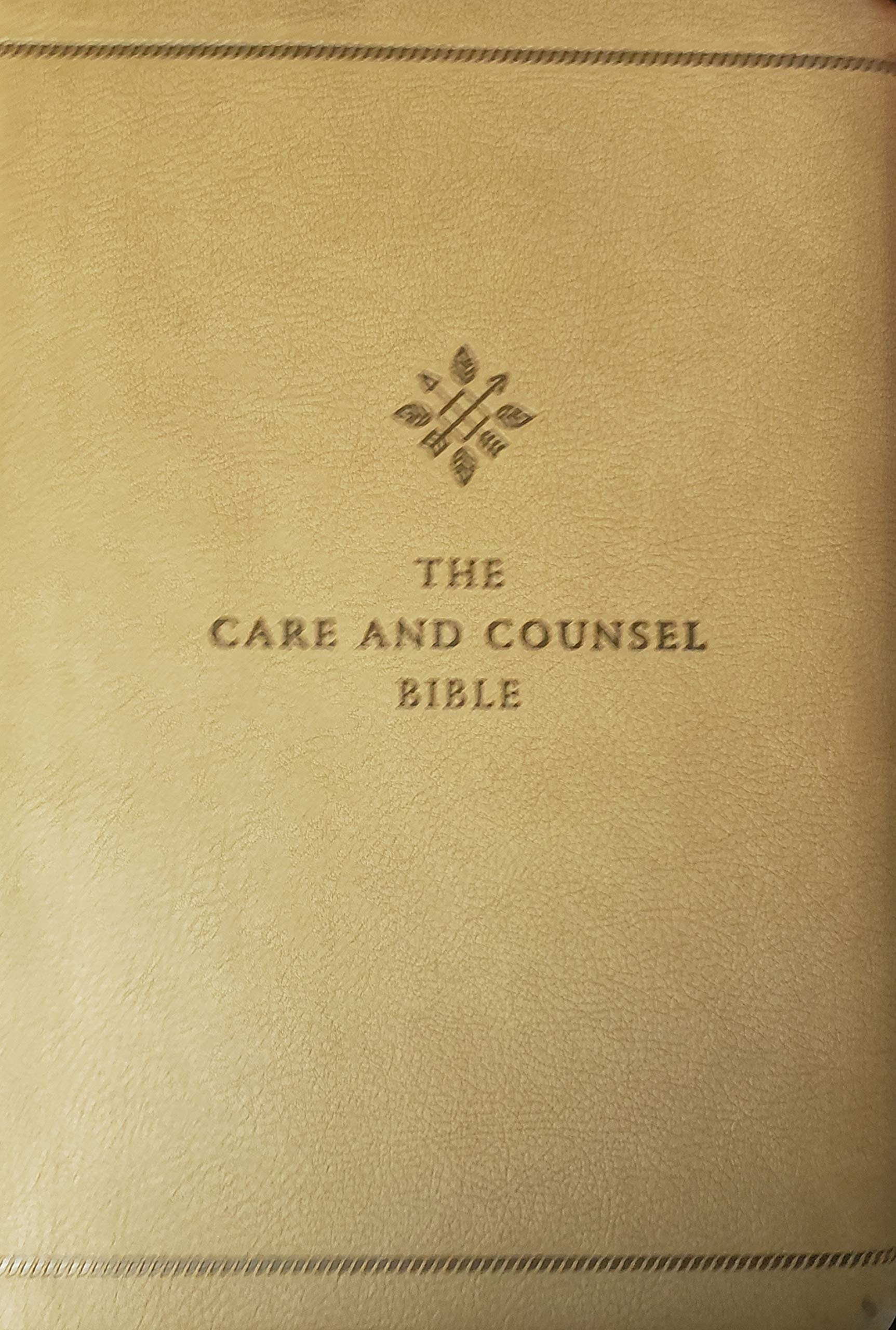 The Care and Counsel Bible (Leather Bound)