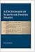 A Dictionary of Scripture Proper Names (of the Old and New Testaments) (2007-05-04)