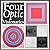 Four Optic Visionaries [Richard Anuszkiewicz, Sue Fuller, Mon... by Joe Houston